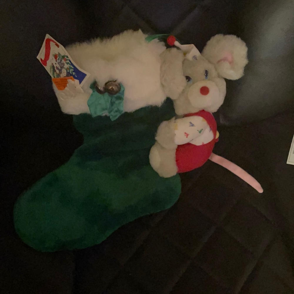 Green stocking